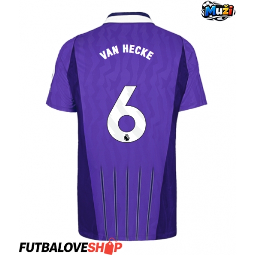 Dres Tottenham Hotspur Jan Paul van Hecke #6 Tretina 2026-27 Krátky Rukáv